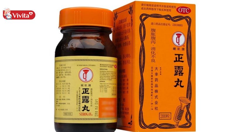 Thuốc hỗ trợ tiêu hóa Seirogan Nhật Bản