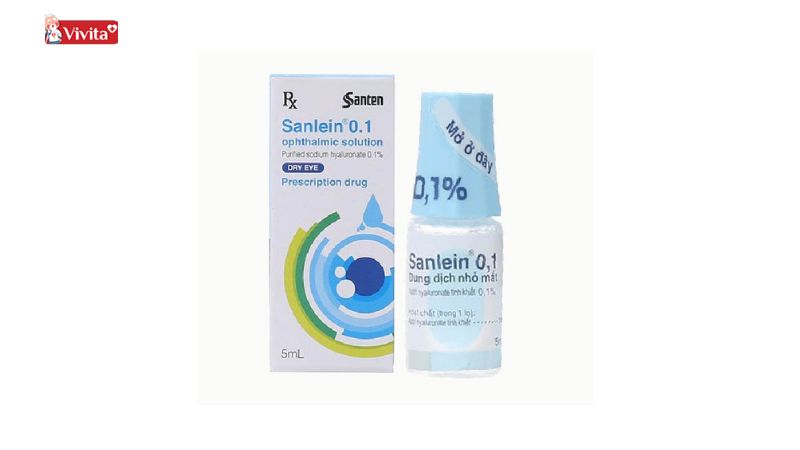 Thuốc nhỏ mắt Sanlein 0.1