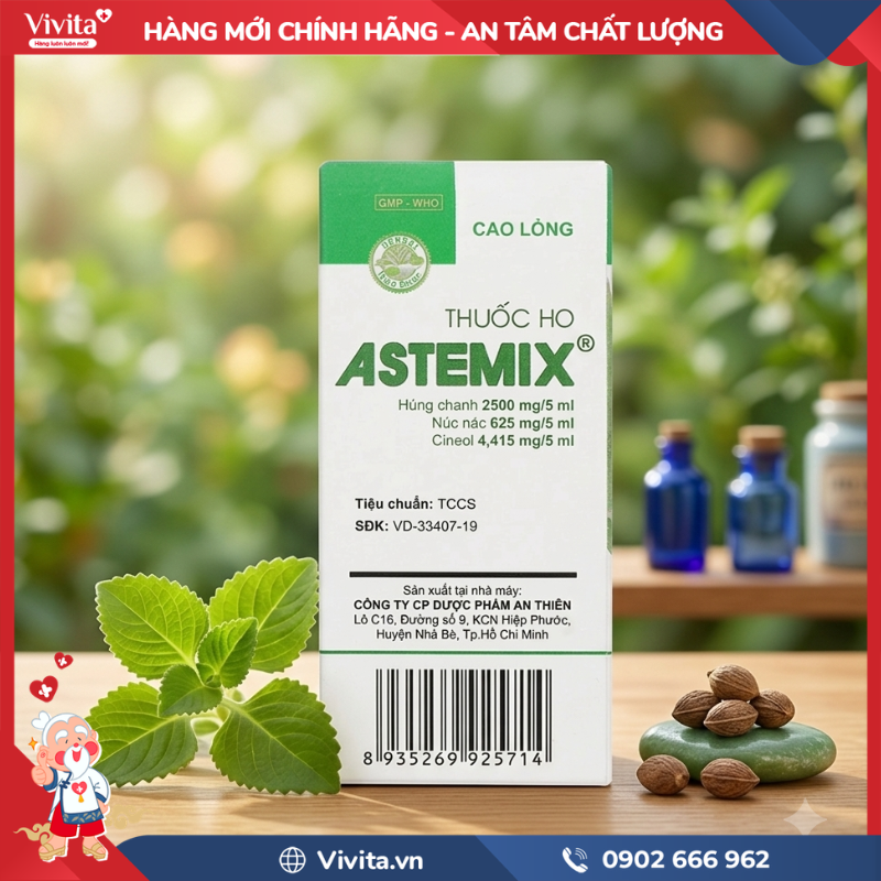 Cách dùng thuốc ho Astemix