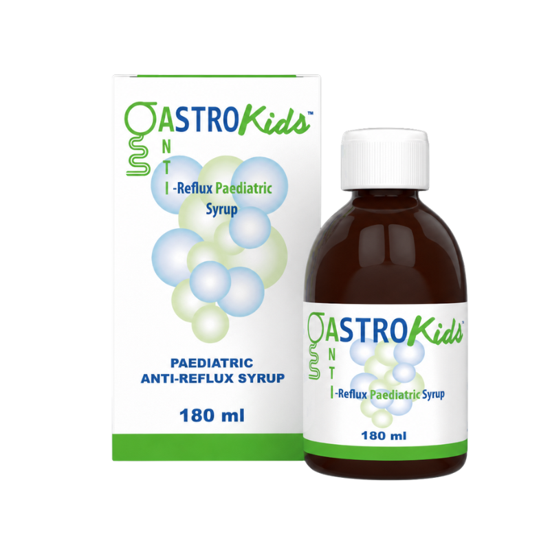 Gastrokids hỗ trợ kiểm soát trào ngược, giảm nôn trớ và bảo vệ niêm mạc tiêu hóa cho trẻ sơ sinh và trẻ nhỏ (Chai 180ml)
