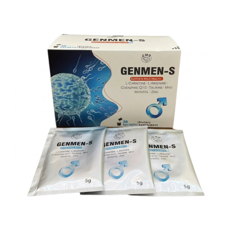 Genmen-S của Nhật hỗ trợ cải thiện chất lượng tinh trùng, tăng cường sức khỏe sinh sản nam giới (Hộp 30 gói)