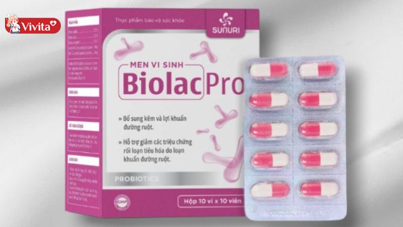 Không quá lạm dụng quá trình sử dụng men vi sinh BIOLAC Pro