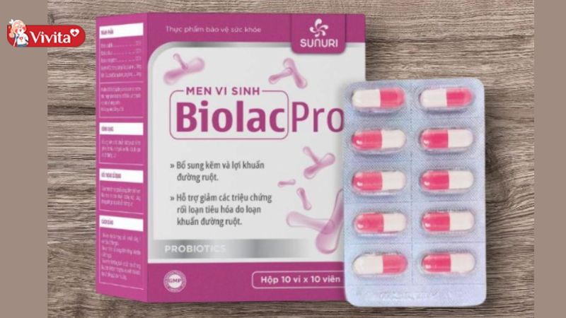 Không quá lạm dụng quá trình sử dụng men vi sinh BIOLAC Pro