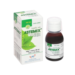 Thuốc ho Astemix An Thiên hỗ trợ điều trị ho, viêm họng, viêm phế quản và suyễn (Chai 60ml)