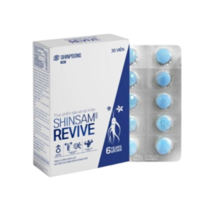 Viên uống Revive Shinsam Shinpoong hỗ trợ tăng cường sinh lực, cải thiện sinh lý nam giới (Hộp 30 viên)