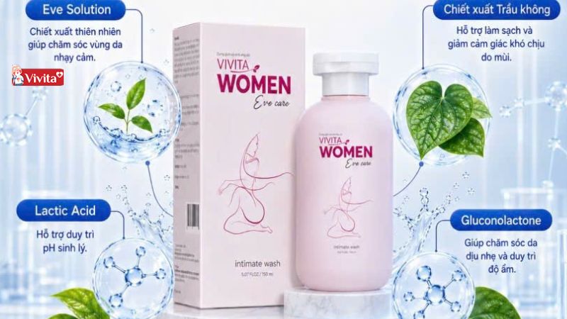Vivita Women hỗ trợ cân bằng PH