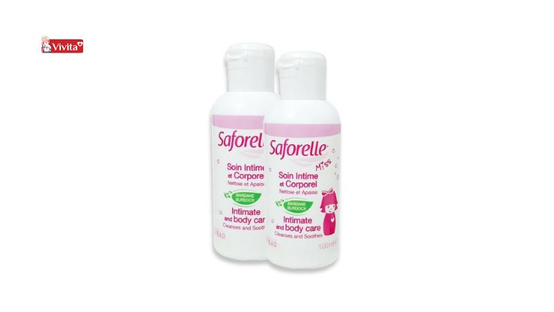 Dung dịch vệ sinh Saforelle cho bé