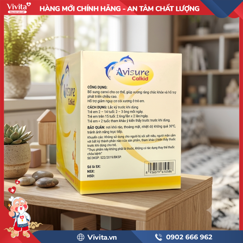 Cách sử dụng Avisure Calkid