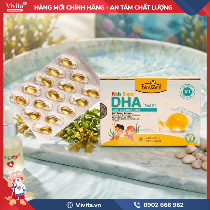 Cách dùng Kids Super DHA Blossom