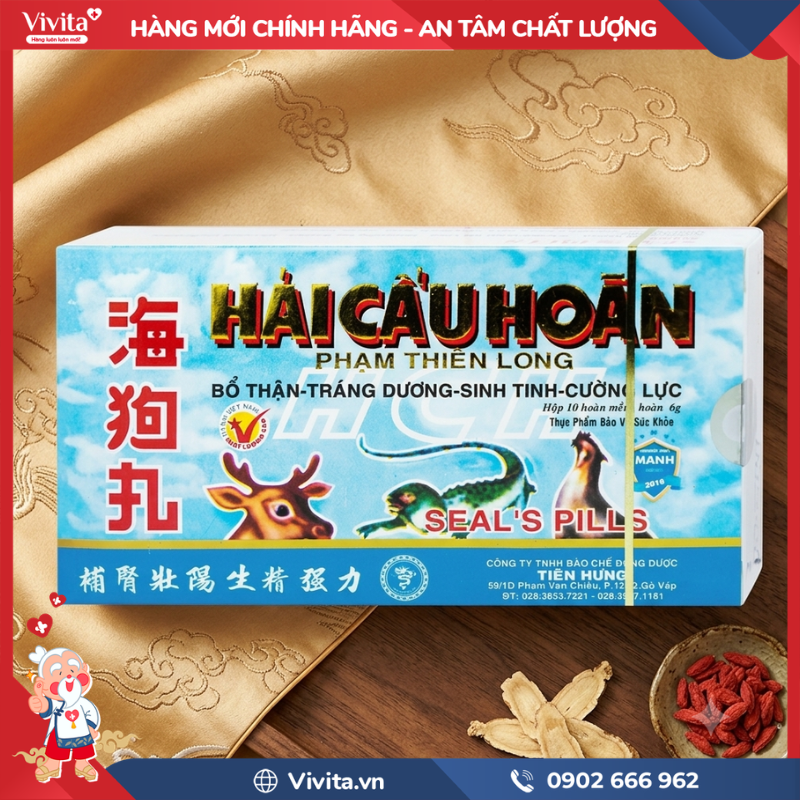 Cách dùng Hải Cẩu Hoàn Phạm Thiên Long