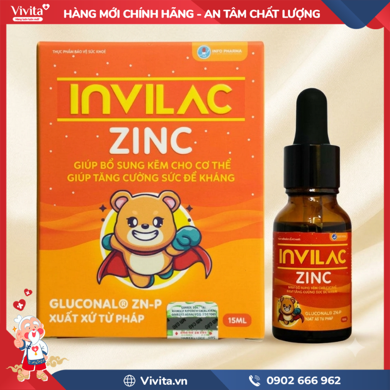 Invilac ZinC là gì