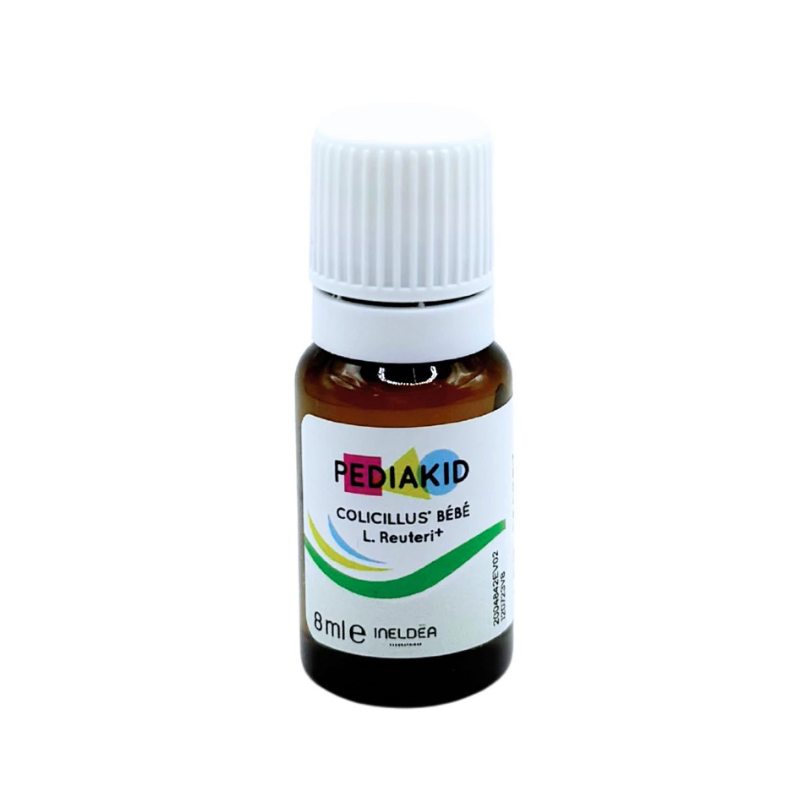 Pediakid Colicillus Bébé L.Reuteri+ của Pháp bổ sung lợi khuẩn, hỗ trợ cải thiện hệ vi sinh đường ruột và rối loạn tiêu hóa (Hộp 1 chai 8ml)