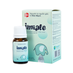 Men vi sinh Imiale của Đan Mạch bổ sung lợi khuẩn, hỗ trợ cân bằng hệ vi sinh đường ruột và tăng cường tiêu hóa (Hộp 1 lọ 8g)