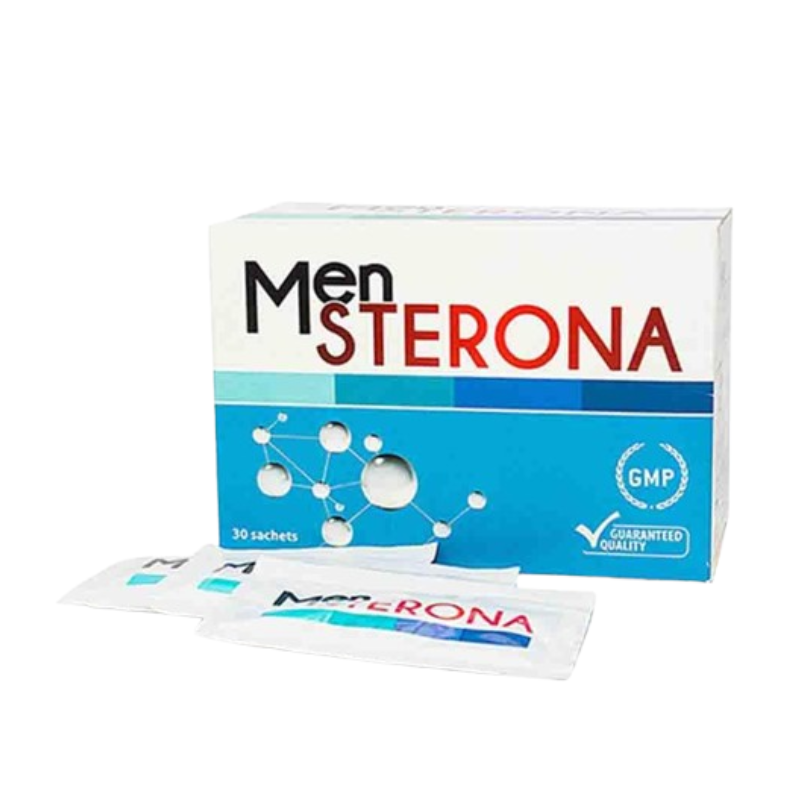 Mensterona của Ba Lan hỗ trợ cải thiện chất lượng tinh trùng và sức khỏe sinh sản nam giới (Hộp 30 gói)