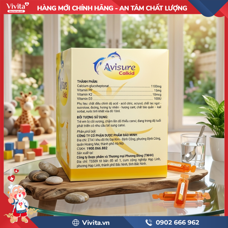 Thành phần của Avisure Calkid