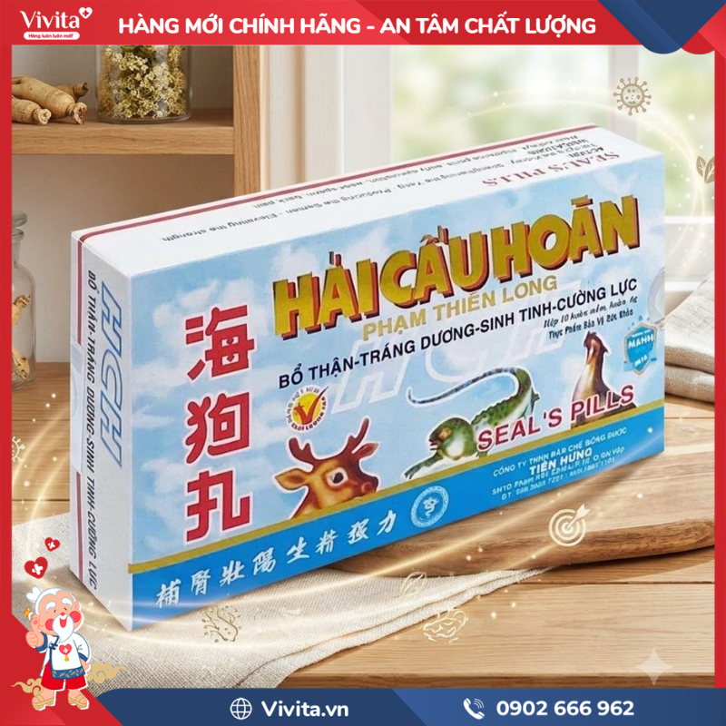 Thành phần của Hải Cầu Hoàn