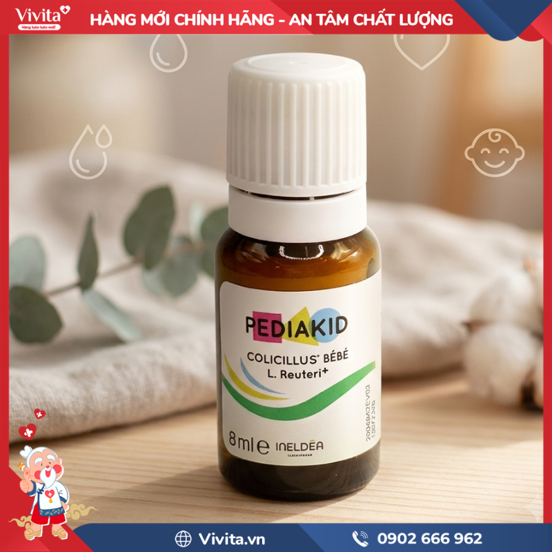 Thành phần của Pediakid Colicillus Bébé L.Reuteri+