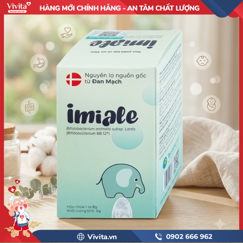 Thành phần của men vi sinh Imiale 8g