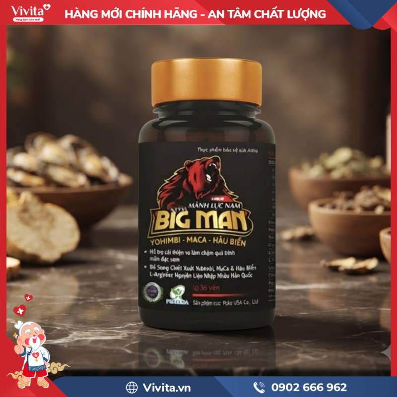 Cách dùng New Mãnh Lực Nam Big Man