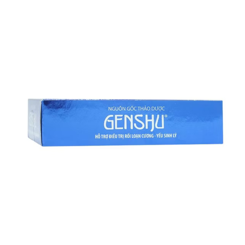 Thuốc Genshu Sagopha hỗ trợ điều trị rối loạn cương, yếu sinh lý (Hộp 3 vỉ x 10 viên)