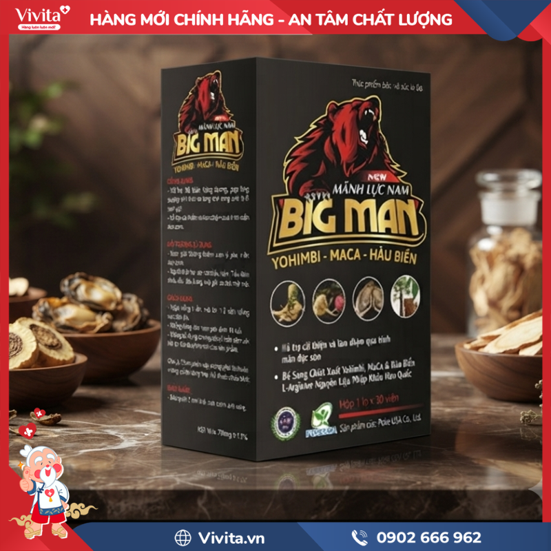 Thành phần của New Mãnh Lực Nam Big Man